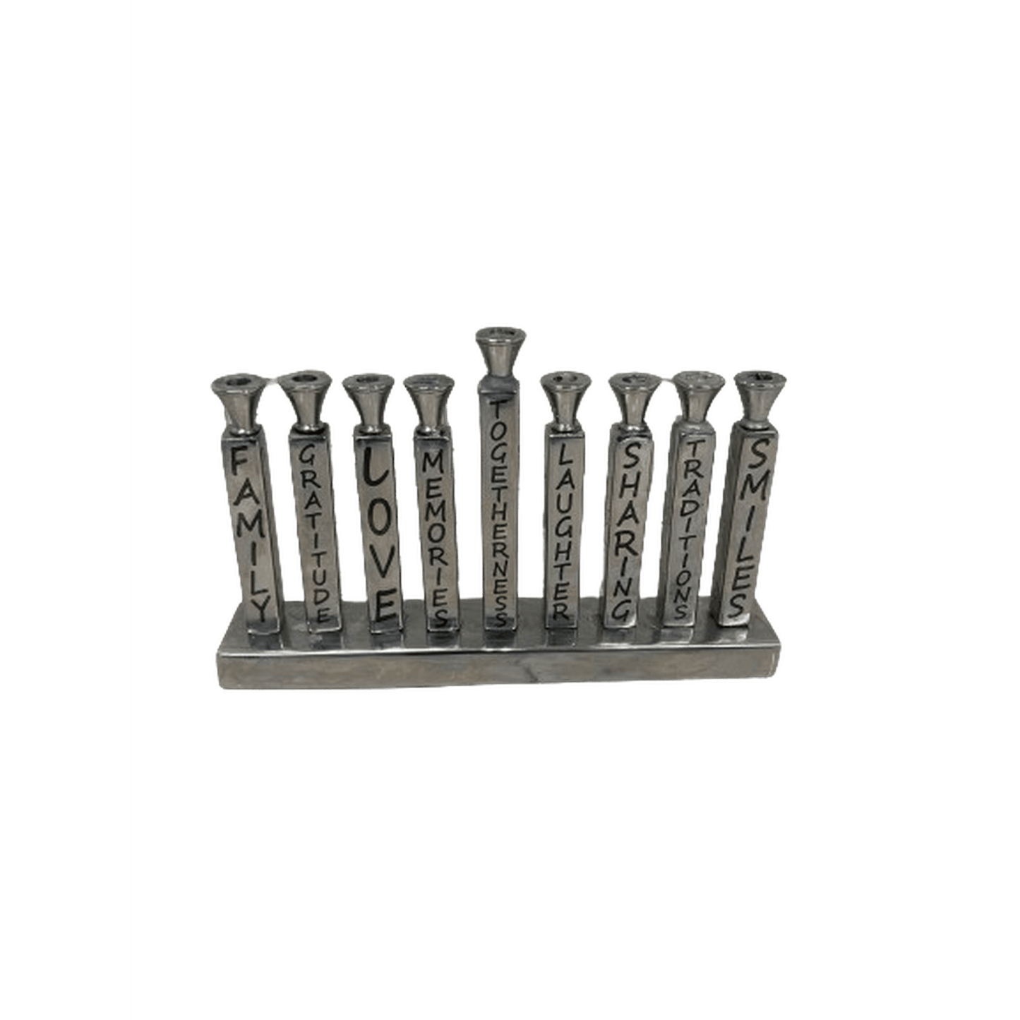Silver Tabletop Menorah Bestowed Housewares
