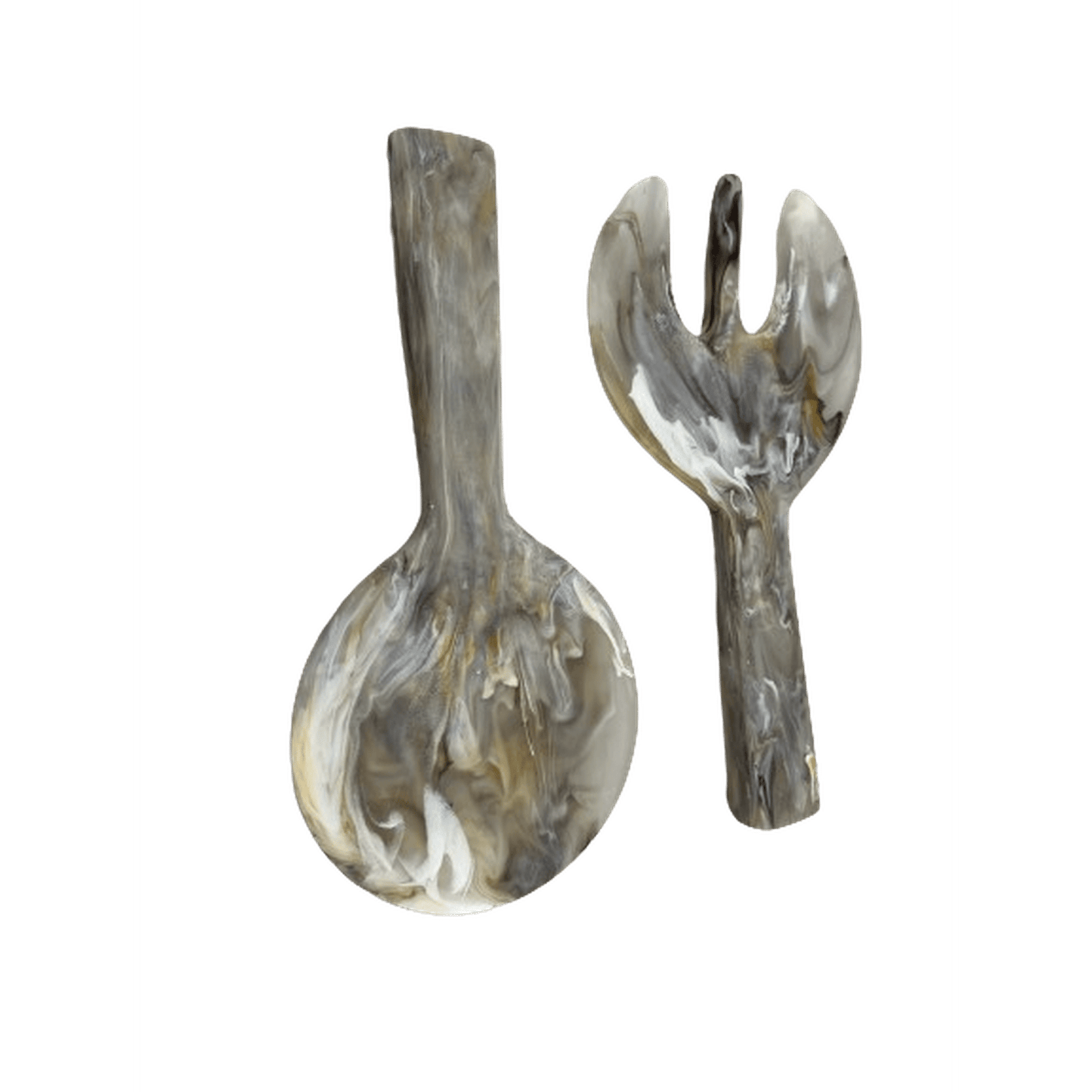 Mocha Swirl Serving Utensils Bestowed Housewares