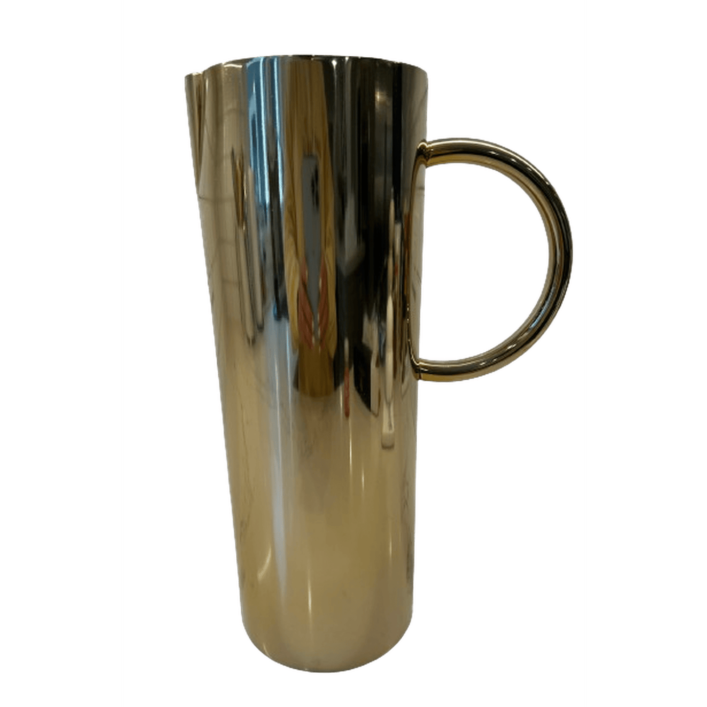 Modern Gold Plated Pitcher Bestowed Housewares